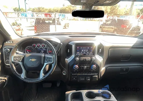 2020 Chevrolet Silverado K1500 Lt из США, поврежденный, VIN 3GCUYDED6LG242515